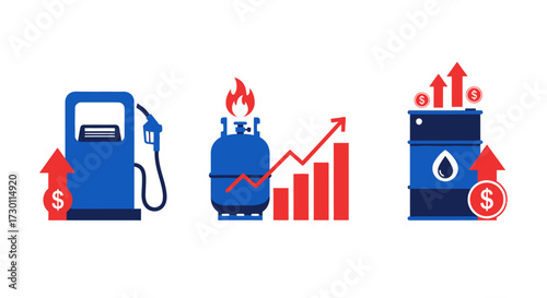 Illustrating the Rising Costs of Fuel and Energy Sources Fueling Economic Challenges Worldwide