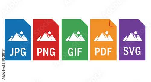 Understanding Different Digital Image File Formats JPG PNG GIF PDF SVG Common Types Explained