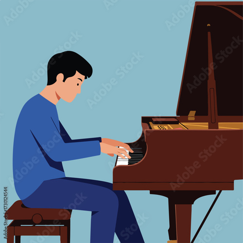 Piano player