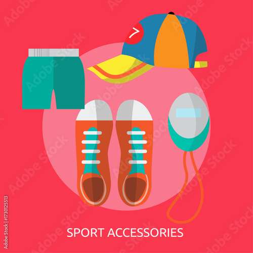 Collection of Athletic and Sports Gear for Active Lifestyle