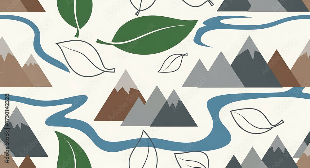 seamless pattern with sailing boats