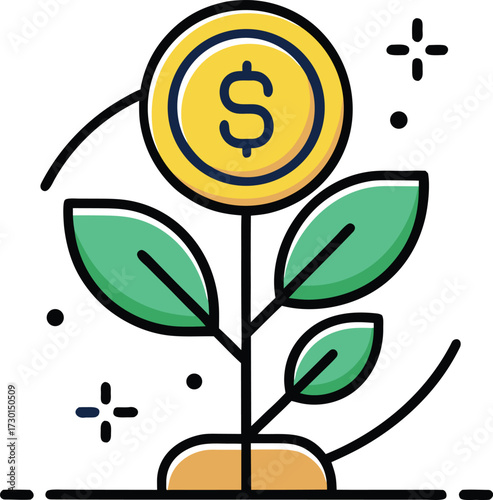 Abstract geometric pattern with vibrant color accents