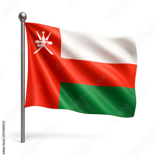 oman national day celebration illustration