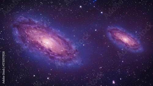A mystical abstract pattern in the form of a cosmic spiral with a glowing center, creating the feeling of a portal to another dimension, with bright shades of blue, purple and gold light.	