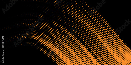 orange black brush Car sticker wrap pattern banner abstract sporty lines black orange color combination grunge brush pattern racing motorsport design.
