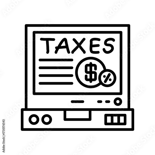 Financial Statement Icon