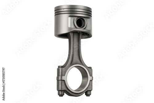 Piston and connecting rod engine part