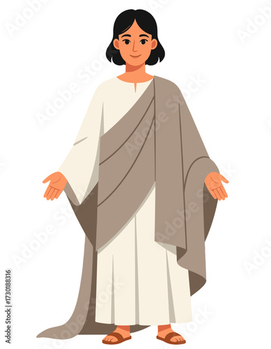 Jesus Christ Figure Religious Leader Prophet Christianity Character