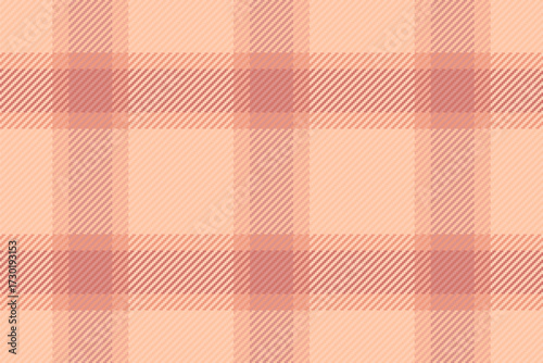 Overlayed tartan texture fabric, tape plaid check vector. Advertising pattern seamless background textile in red and light colors.