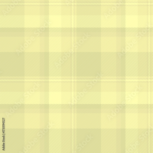 Soft, warm plaid pattern in pastel yellow tones. Ideal for backgrounds, textiles, or creating a cozy, comforting atmosphere. Versatile for design projects.