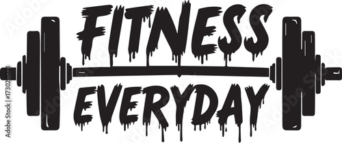 vector illustration of an FITNESS BODY BUILDER  background