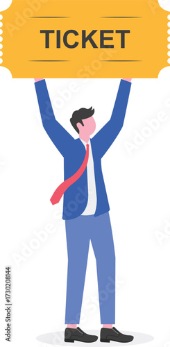 Debit card, online order, buying tickets concept with tiny people. Online payment vector illustration set.
