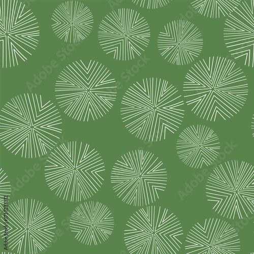 Seamless floral pattern based on traditional folk art ornaments. Colorful flowers on color background. Scandinavian style. Sweden nordic style. Vector illustration. Simple minimalistic pattern.
