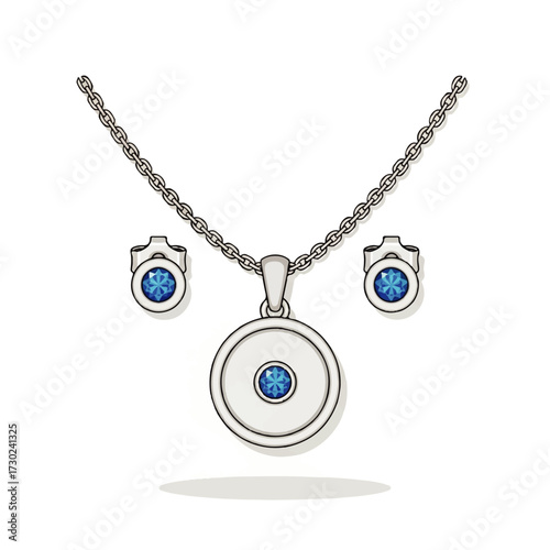 Collection of elegant jewelry pieces including a diamond ring, brooch, earrings, necklace, and bracelet