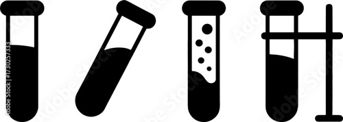 Test Tubes Collection for Science Experiments and Education Resources