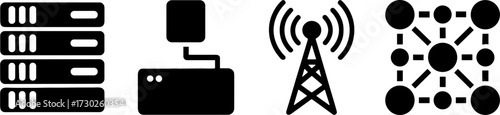 Data Server Network Hardwares for Technology Design Projects
