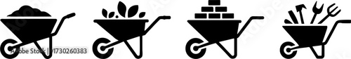 Versatile Wheelbarrows for Gardening Construction and Landscape Design
