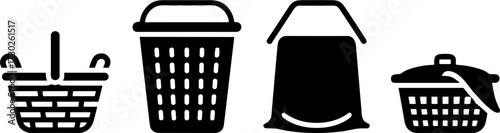 Basket and Bin Set for Home Organization and Cleaning Projects