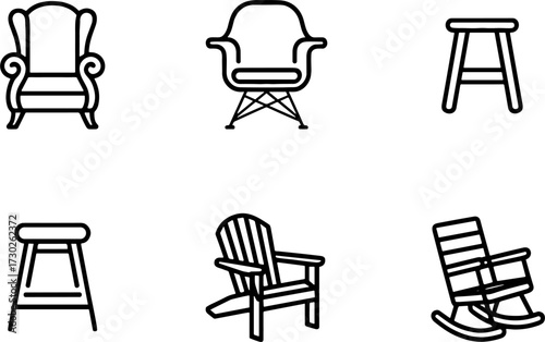 Variety of Vintage and Modern Chair Designs for Home Decor