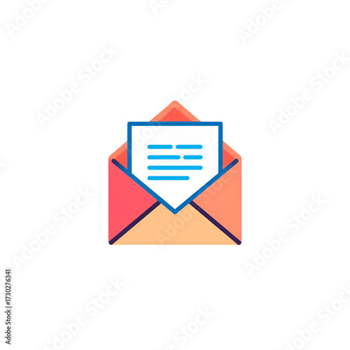 e mail envelope with letter