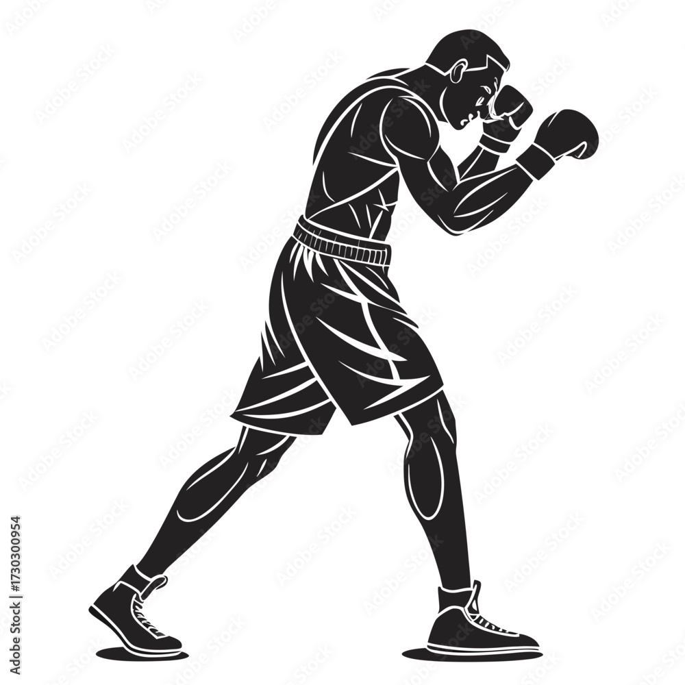 Naklejka premium american football player silhouette