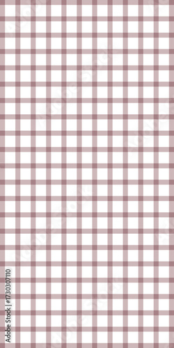 Gingham tablecloth pattern background design vector.