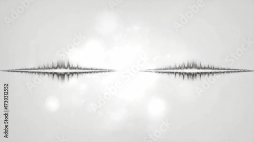 Abstract Light Burst with Shimmering Effects and Clear Background for Creative Projects