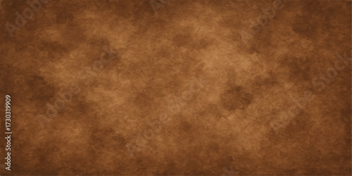 Aged brown leather and vintage parchment paper textures create a dirty grunge background