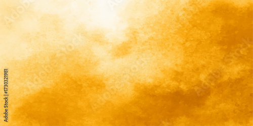 A grunge art abstract vintage orange background with dirty yellow lines on a brown antique paper texture