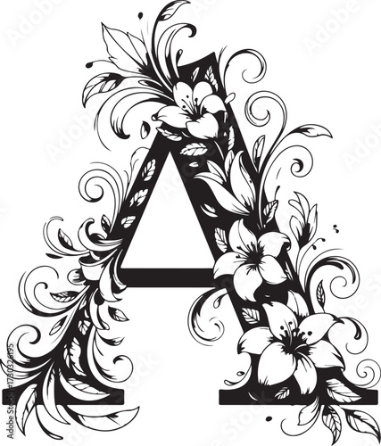 woman, illustration, vector, silhouette, beauty, fashion, flower, art, 