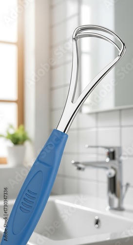 Dental Tongue Scraper for Oral Hygiene.