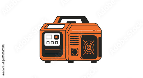 Stylized portable power generator offers independent energy solution