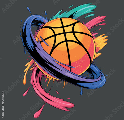 Basketball T Shirt Design