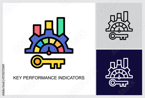Return On Investment icon Vector Illustration 