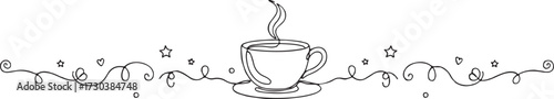 A minimal Coffee line drawing