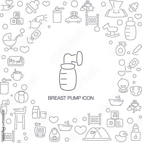 Breast Pump Icon