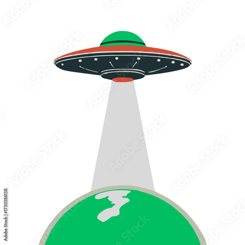 Mysterious UFO descends upon Earth, beaming down alien technology for global impact