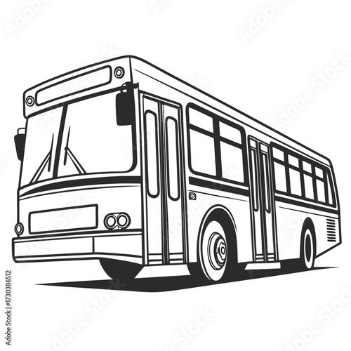 bus vector illustration