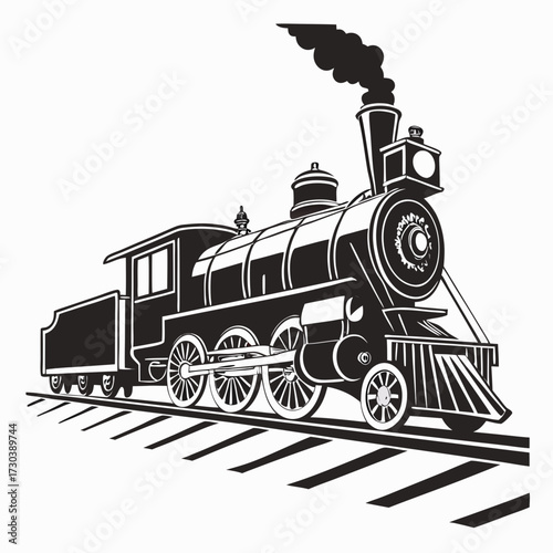 old steam locomotive