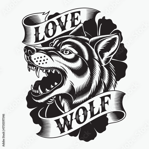 Striking images of tiger head mascot and tiger head tattoo designs or the fierce head of a tiger are popular stock photo subjects