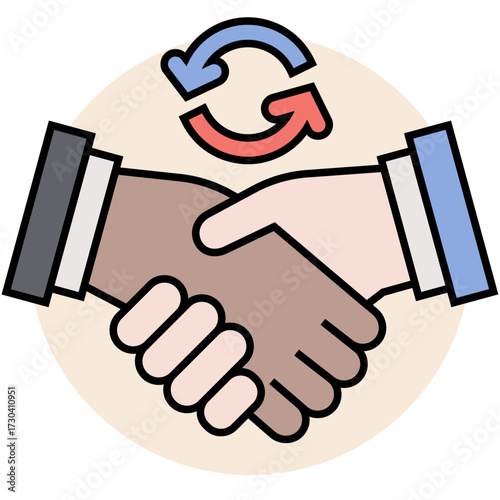 business negotiations icon