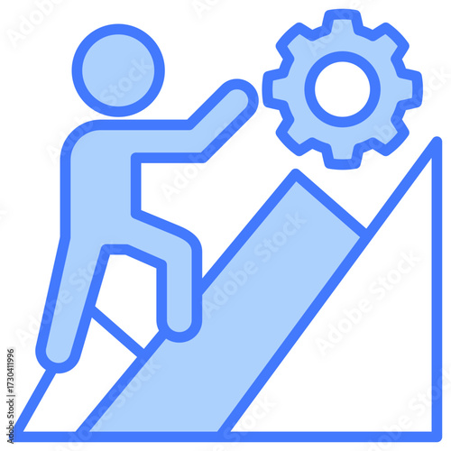 Challenge Blue Icon