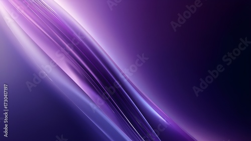 A smooth violet-to-white glass gradient on a black background, evoking a sense of elegance and depth with soft light diffusion and glossy vertical textures.