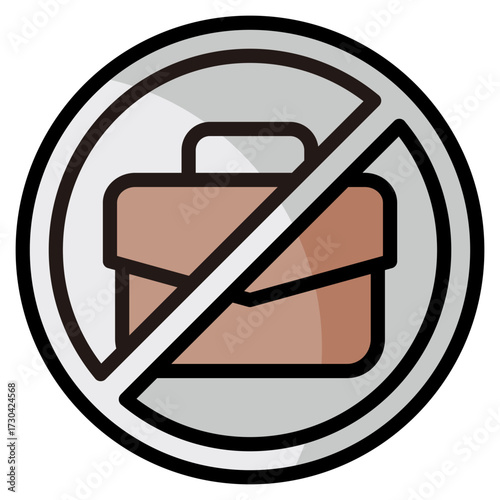 Unemployment  Icon Element For Design