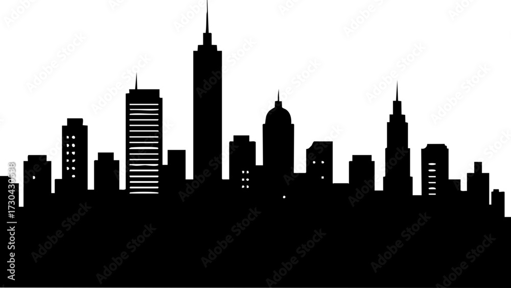 Obraz premium skyline 