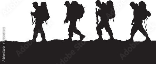 Loyal Troops Walking as One