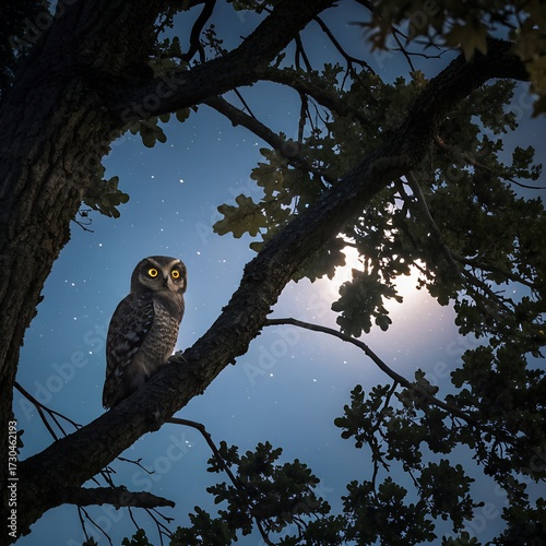 great horned owl