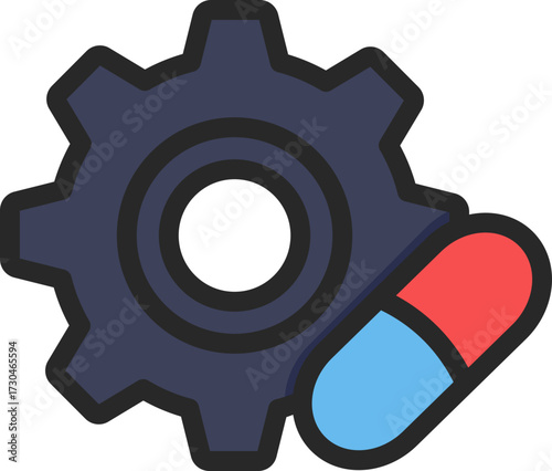 Metabolism Booster Filled Line Icon