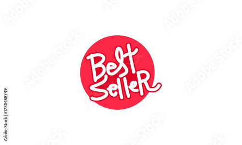 Best Seller text design, Best seller typography