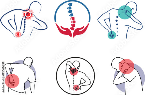 Healthcare and Modern Pain Relief Concept Design